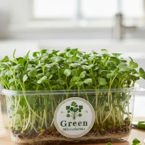 Mustard Harvested Microgreens