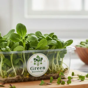 Sunflower Harvested Microgreens