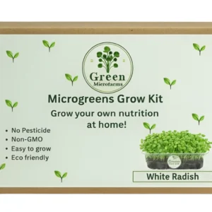 White Radish Microgreen Grow Kit