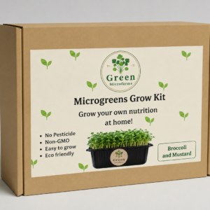 Duo Microgreen grow kit- Broccoli and Mustard