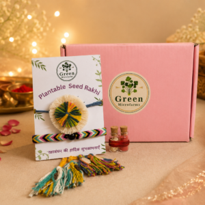 Duo plantable seed rakhi set