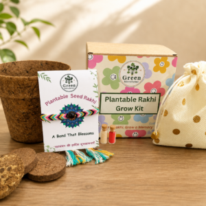 Plantable Seed Braid Rakhi Grow Kit